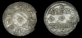 Eadmund (939-946), Penny, Two Line type [HT 1], Ælfstan, ælfs+tan mo in two lines divided by three crosses,...
