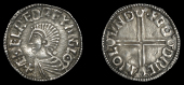 Æthelred II (978-1016), Penny, Long Cross type, London, Godric, godric m’o lvnd, 1.71g/9h (BEH 2586; N 774; S...
