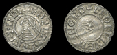 Æthelred II (978-1016), Penny, Last Small Cross type, Norwich, Leofwine, leofpine mo nord, 0.99g/5h (BEH 3157; N...