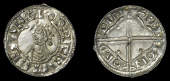 Cnut (1016-1035), Penny, Quatrefoil type, Norwich, Æfic, efic o nordpici, pellet in right field on obv., 0.83g/3h...