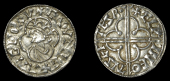 Cnut (1016-1035), Penny, Quatrefoil type, Shaftesbury, Ælfwine, ælpine on seftesb·, 1.15g/3h (BEH 3102; N 781; S...