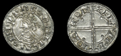 Cnut (1016-1035), Penny, Quatrefoil type, Thetford, Ælfwi, el·fpi·e o deod, crown with tie-ends on obv., 1.01g/4h...