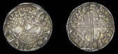 Cnut (1016-1035), Penny, Quatrefoil type, Winchester, Spileman, spileman on pinc, pellet in one quarter on rev.,...