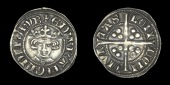 Edward I (1272-1307), Penny, class 7a, London, rose on breast, 1.41g/1h (N 1032; S 1403). Light scrapes on obverse,...