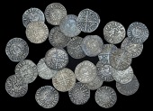 Edward I (1272-1307), Pennies (27), all London, classes 1-5 [27]. Varied state	£300-400