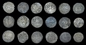 Edward I-II (1272-1327), Pennies (18), all Bury St Edmunds, various types (S 1417-18, 1465) [18]. Varied state	£300-400