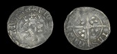 Richard II (1377-1399), Penny, York, local dies, mm. cross pattée, pellets on shoulders, reads anglie, rev....