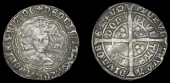 Henry V (1413-1422), Groat, class B, mm. pierced cross pattée, ‘scowling’ bust, no fleurs above crown, no...