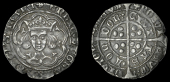 Henry VI (First reign, 1422-1461), Leaf-Trefoil issue [A], Groat, London, mm. crosses IIIb/V, leaf on breast,...