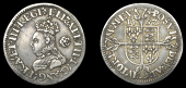 Silver, Second period [24 October 1561 to December 1571, contemporary with Third hammered issue], Sixpence, 1567,...