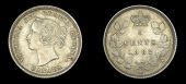 Canada, Victoria, 5 Cents, 1882h (KM. 2). Extremely fine 	£100-120