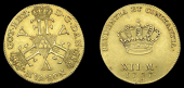 Denmark, Frederik V, 12 Marks, 1757vh (KM. 586.1; F 278). Small edge cut, otherwise extremely fine 	£500-700