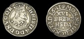 Denmark, GLUCKSTADT, Christian IV, Sixteenth-Speciedaler, 1641, 1.70g/6h (Hede 176A; KM. 26). Very fine, scarce
...