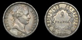 France, Napoleon (as Emperor), 2 Francs, 1808a, Paris (Gad. 500; KM. 684.1). Very fine 	£100-120