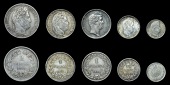 France, Louis Philippe, 2 Francs, 1839b, Rouen (Gad. 520; KM. 743.2); Franc, 1831a, Paris (Gad. 452; KM. 742.1);...
