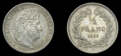 France, Louis Philippe, Half-Franc, 1835b, Rouen (Gad. 408; KM. 741.2). Extremely fine, very rare  	£300-400