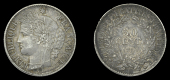 France, Second Republic, 50 Centimes, 1850bb, Strasbourg (Gad. 411; KM. 769.2). Good very fine, rare 	£200-260