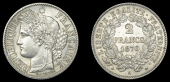 France, Government of National Defence, 2 Francs, 1870a, Paris (Gad. 530; KM. 817.1). Mint state 	£150-200
