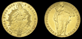 Hungary, Ferdinand I, Ducat, 1844 (KM. 425; F 222). Lightly scratched on reverse, otherwise extremely fine 	£150-180