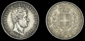 Italy, SARDINIA, Carlo Alberto, 2 Lire, 1846p, Turin (MIR 1048s; KM. 135.1). Good very fine, rare 	£300-400