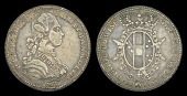 Italy, TUSCANY, Peter Leopold, Half-Francescone, 1779, Pisa (MIR 387/2; KM. C19a). About very fine, rare 	£80-100