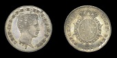 Italy, TUSCANY, Leopold II, Half-Paolo, 1839gn (MIR 458/2; KM. C68). Minor adjustment marks on reverse, otherwise...