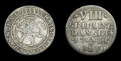 Norway, Christian VI, 8 Skilling, 1731nbf, Kongsberg (NM 17; Hede 2). About very fine 	£80-100