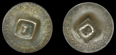 Virgin Islands – Tortola, Issues c. 1800+, Black Dogg, a counterfeit French Metropolitan 2 Sols, 1749, rev....