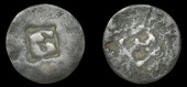 Virgin Islands – Tortola, Issues c. 1800+, Black Dogg, a plain copper flan, one side countermarked with incuse h...