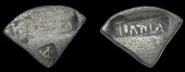 Double Island Issues, St Vincent-Tortola, Authority of December 1797 on St Vincent, Quarter-Dollar, a cut...