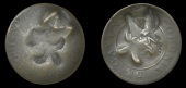 St. Maarten, Dutch-French Administration: Authority of January 1798, One Stuiver, a counterfeit Cayenne 2 Sous, rev....