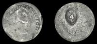 St Bartholomew (St Barts), Authority of 30 December 1808, Four Stuivers, a Charles III, Half-Réal, 1774, rev....