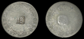 St Bartholomew (St Barts), Issues post-1821, Eighteen Stuivers, a Charles IIII, 2 Réales (Head Pistareen), 1790mf,...