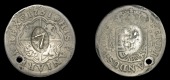 St Bartholomew (St Barts), Issues post-1821, Seven Stuivers, a Ferdinand VI, Spanish Réal, 1751jb, Madrid, rev....