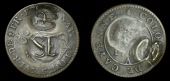 St Eustatius (Statia), Authority of December 1809, One Stuiver, a counterfeit Cayenne 2 Sous, 178[–]a, obv....