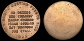 Historical Medals, PUERTO RICO, Numismatic Meeting, 1982, a uniface copper medal, unsigned, legend around ed roehrs,...