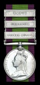Afghanistan 1878-80, 3 clasps, Peiwar Kotal, Charasia, Kabul (944. Actg. Bomr. W. H. Pearson. F/A. R.H.A.) rank...