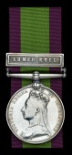 Afghanistan 1878-80, 1 clasp, Ahmed Khel (4585. Gunr. J. Forster. A/B. R.H.A.) nearly extremely fine	 £140-180