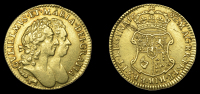 William and Mary (1688-1694), Half-Guinea, 1692, elephant and castle below busts (MCE 166; S 3431). A few light...