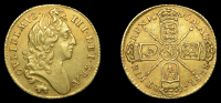 William III (1694-1702), Half-Guinea, 1696, elephant and castle (MCE 191; S 3467; Schneider 516). Better than very...