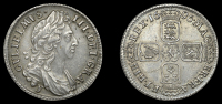 William III (1694-1702), Shilling, 1696y, first bust (ESC 1191 [1086]; S 3502). A few minor surface marks, otherwise...