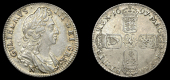 William III (1694-1702), Shilling, 1697n, first bust (ESC 1184 [1085]; S 3501). Extremely fine or better, lightly...