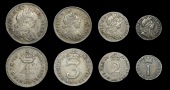 William III (1694-1702), Maundy set, 1698 (ESC 1305 [2389]; S 3553) [4]. Very fine or nearly so	 £200-300
