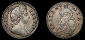 William III (1694-1702), Farthing, 1700 (Cooke 498, BMC 667; S 3557). Good very fine 	£100-150
