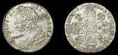 George II (1727-1760), Sixpence, 1732, roses and plumes (ESC 1742 [1608]; S 3707). Streaky haymarking on obverse,...