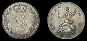 George III (1760-1820), Pre-1816 issues, Pattern Sixpence, 1788, by J.-P. Droz, in silver, crowned cypher within...