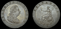 George III (1760-1820), Pre-1816 issues, Pattern Halfpenny, 1797 (early Soho), by C.H. Küchler, in copper, laureate...