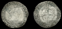 Edward VI (1547-1553), First period, Groat, Southwark, mm. E on rev. only, lozenge stops, 2.00g/6h (N 1898; S 2456)....