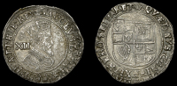James I (1603-1625), Second coinage, Shilling, mm. coronet, fifth bust variety, 5.72g/2h (N 2101; S 2656). Slightly...