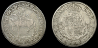 Charles I (1625-1649), Briot’s First Milled issue, Halfcrown, mm. daisy on obv. only, signed b both sides,...